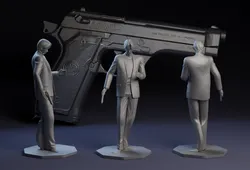 Johan Liebert : Monster : Manga : Beretta 92FS