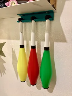 Juggling Clubs Holder | Jonglierkeulenhalter