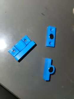 Magnetic cabinet latch for 8x3mm magnets