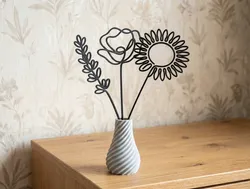 Minimalist Flowers - Vase Accesories / Decor