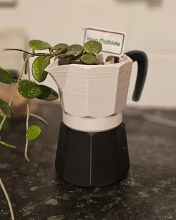 Moka pot planter