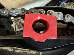 Motorcycle Chain Slack Gauge for Certain Beta Models