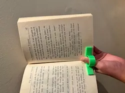 One Handed Book Holder - Fast Print, Strong, Support Free Reading Aid.