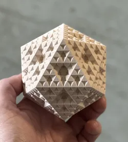 Sierpiński Icosahedron - Level 3