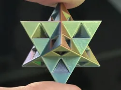 Sierpiński Stella Octangula (Fast Print/No Supports)