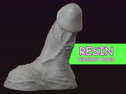 Small dick with huge balls