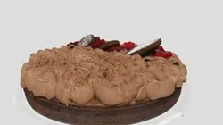 Tarte au chocolat et caramel