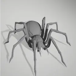 مجاني Home Decorations & Ornaments STL تنزيل - Realistic Scary Spider Halloween decoration - 3D Dimensions