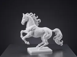 Caballo encabritado - Modelo de impresión 3D gratuito
