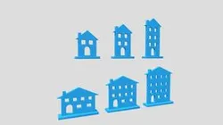 Cartoon House Icon Collection