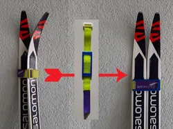 Cross-country ski holder