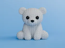 Knitted Polar Bear