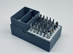 Mini screwdriver bits storage box