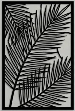 Minimalist Plant Wall Art | Set of 3 | Monstera, Palm & Ivy | Nature Decor
