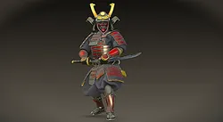 Oni Samurai Armor – Crimson Duelist
