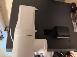 Reducer 90 degree 4" to 2.25" ventilation