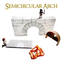 Roman Arch Bridge Building Blocks Arch Puzzle Keystone Function Montessori