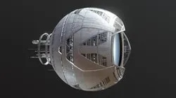 Sci-Fi Spaceship "Helios" (from Syd Mead)