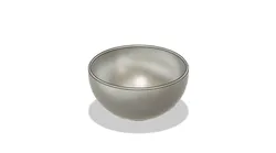 Simple Printed Bowl for Small Items
