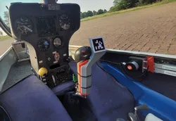 Steuerknüppelhalterung Segelflugzeug