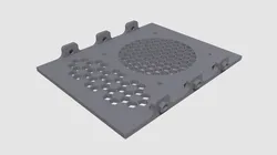 3D printable rack - 6 inch rack Topper