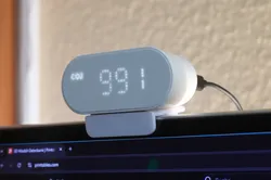 ALPSTUGA air quality sensor tv/monitor mount