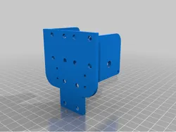 anet a8 BMG E3D V6 extruder mount