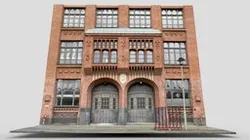 Brick & Door in Berlin, Germany