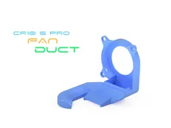 CR10S Pro Fan Duct