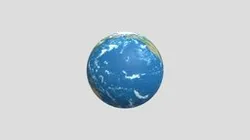 Earth 3D model