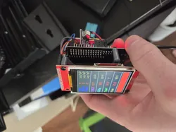 ESP32 Breakout Board Mount Backpack for 2.5 TFT Screen