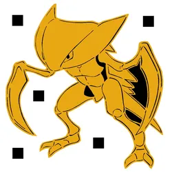 Gratis Digital Art STL indir - 141 Kabutops sjabloon + 2D - SMT_M 🦊