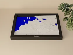 Ilulissat, Greenland - 3D Miniature