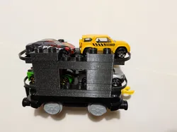Lego Duplo train wagon for cars