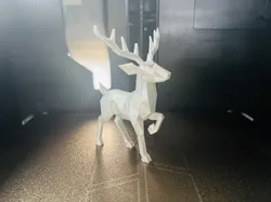 Low-Poly Reindeer