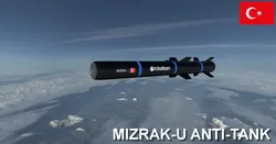 mizrak-u anti-tank missile