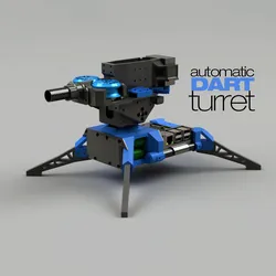 Nerf Dart Turret - Brushless - WiFi - WIP