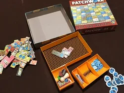 Patchwork Board Game Insert Lightweight