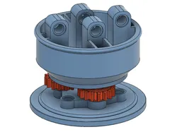 Planetary hub LEGO compatible