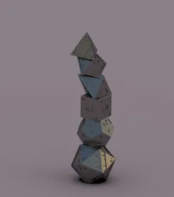 Playable and balance game dices - (kostky)