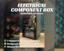 Simhub - Electrical Component Box - DIY Belt tensionner