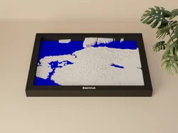 Sisimiut, Greenland - 3D Miniature