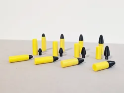 TPU/PLA Bullets (8x30mm) without MMU/glue!  | REMIX for Glock 19 "working toy gun" G19