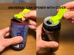 Universal Can Opener With Cover
