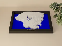 Uummannaq, Greenland - 3D Miniature