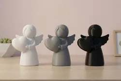 Valentine Heart Angel - Minimalist Decor