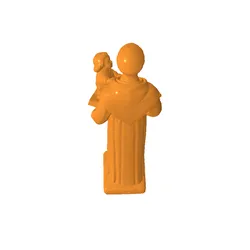 مجاني Sculptures & Artworks STL تنزيل - سانت أنطونيو - Michael mendonca