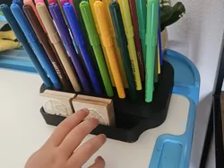 3D printer bestanden | 3MF | 50 Slot Marker Holder – Slim Marker Organizer for Giotto