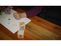 Art Dice - Pattern / Cube Montessori