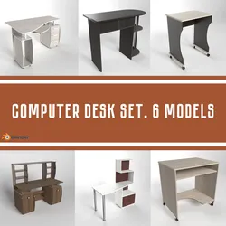 computer desk collection 6 models
